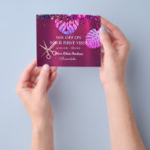 Klassieke flyer met kortingsaanbieding (Hand)