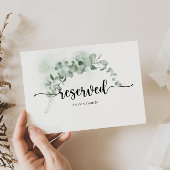 Klassieke Foliage Weddenschap met eucalyptus Geres