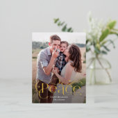 Klassieke Folie Fotovakantie Briefkaart (Staand Voorkant)