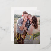 Klassieke Folie Fotovakantie Briefkaart (Voorkant / Achterkant)