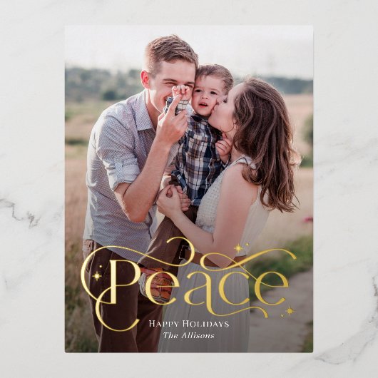 Klassieke Folie Fotovakantie Briefkaart (Voorkant)