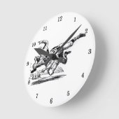 Klassieke Football wandklok (Hoek)