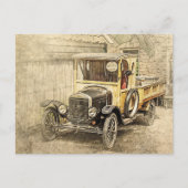 Klassieke Ford Briefkaart (Voorkant)