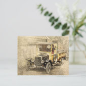 Klassieke Ford Briefkaart (Staand voorkant)