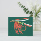 Klassieke forel Briefkaart (Staand voorkant)