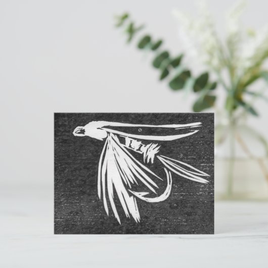 Klassieke forel Briefkaart (Staand voorkant)