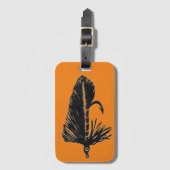 Klassieke forel Fly Matuka Bagagelabel (Voorkant (verticaal))