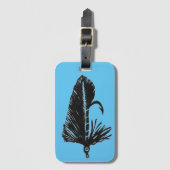 Klassieke forel Fly Matuka Bagagelabel (Voorkant (verticaal))