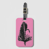 Klassieke forel Fly Matuka Bagagelabel (Voorkant (verticaal))