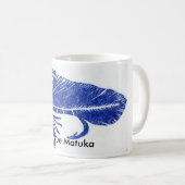 Klassieke forel Mok "Blue Matuka" (Voorkant rechts)