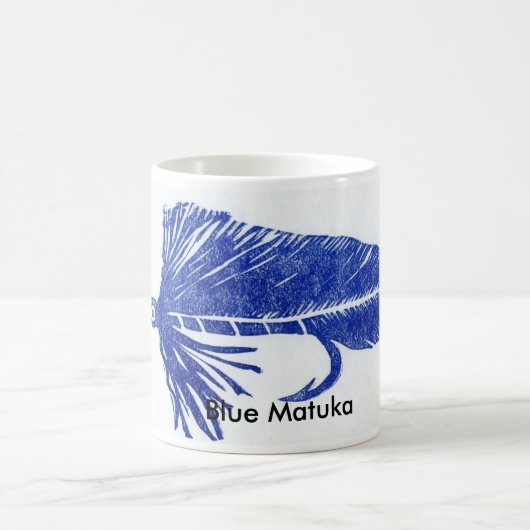Klassieke forel Mok "Blue Matuka" (Center)
