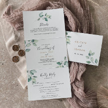 Klassieke formale groene bladeren met drievoudig h