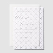 Klassieke Formele Elegante Bruiloft Vellum Uitnodigingen (Offset (Uitnodiging))