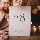 Klassieke Formele Elegante Kalligrafie Bruiloft Kaart