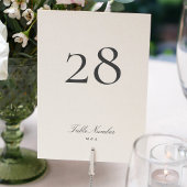 Klassieke Formele Elegante Kalligrafie Bruiloft Kaart