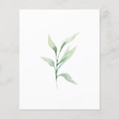 Klassieke, formele groene Vrijgezellenfeest Recipe (Achterkant)