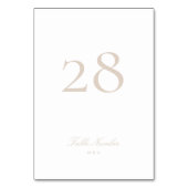 Klassieke Formele Kalligrafie Roze Blush Bruiloft Kaart (Voorkant)