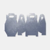 Klassieke formele Navy Blue Smoke Bedankdoosjes (Uitgevouwen)