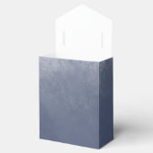 Klassieke formele Navy Blue Smoke Bedankdoosjes (Geopend)