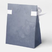 Klassieke formele Navy Blue Smoke Bedankdoosjes (Achterkant)