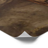 Klassieke foto, Chippewa-indiaanse vrouw en kind Poster (Hoek)