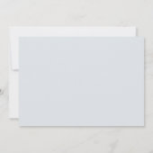 Klassieke foto Collage Blue Handsome Boy Birth Aankondiging (Achterkant)