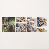 Klassieke foto en monogram yogamat (Achterkant (horizontaal))