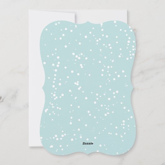 Klassieke foto van kerstvredeskalligrafie feestdagenkaart (Achterkant)