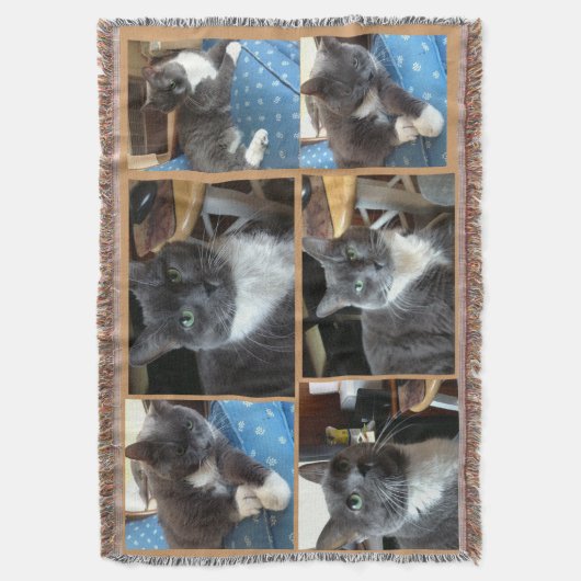 "Klassieke fotobanket" Deken (Voorkant Verticaal)