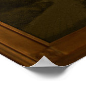 Klassieke fotokasteel nephaag hanted house decorat poster (Hoek)