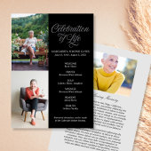 Klassieke foto's flat-programma programmakaart