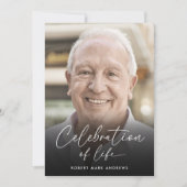 Klassieke Fotoviering van het Levensmonument Kaart (Voorkant)