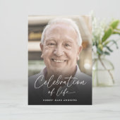 Klassieke Fotoviering van het Levensmonument Kaart (Staand voorkant)