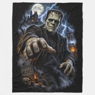Klassieke Frankenstein-monster-horrorfilm Fleece Deken
