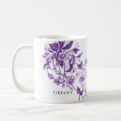 Klassieke Franse Toile bloemrijke bruidsshower adv Koffiemok (Links)