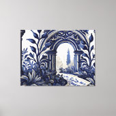 Klassieke Franse tuin Canvas Afdruk (Voorkant)