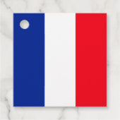 Klassieke Franse vlag Bedankjes Labels (Voorkant)
