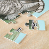 Klassieke Frill Pigeons Legpuzzel (Zijkant)