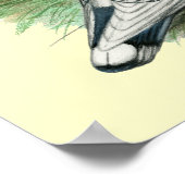 Klassieke Frill Pigeons Poster (Hoek)