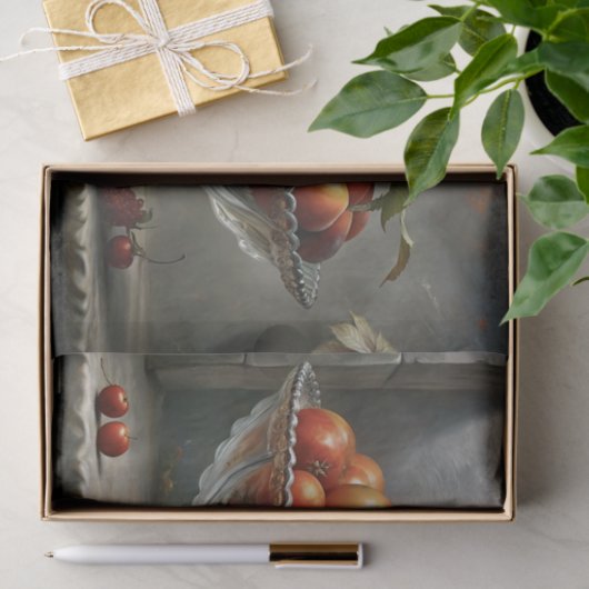 Klassieke Fruit Bowl Stilleven Decoupage Tissuepapier (Geschenk)