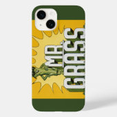 Klassieke Fruitkist Label Kunst Mr. Grass Asperge Case-Mate iPhone Case (Achterkant)