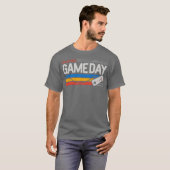 Klassieke Game Day grappig T-shirt (Voorkant volledig)