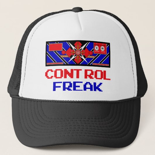 Klassieke gamer - Controle Freak Trucker Pet (Voorkant)