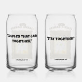 Klassieke Gamer Phat Droom Koppels Set Blikvorm Glas (Achterkant)