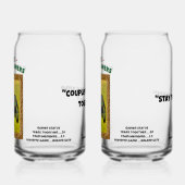 Klassieke Gamer Sick Box Couples Set Blikvorm Glas (Links)