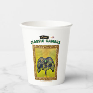 Klassieke Gamer Sick Box Verjaardag Party Cups Papieren Bekers