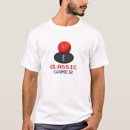 Klassieke gamer t-shirt (Voorkant)