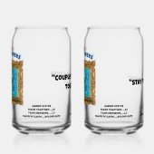 Klassieke Gamers Cool Play Koppels Set Blikvorm Glas (Links)