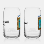 Klassieke Gamers Cool Play Koppels Set Blikvorm Glas (Rechts)