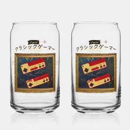 Klassieke Gamers Outta Sight 83 koppels Set Blikvorm Glas